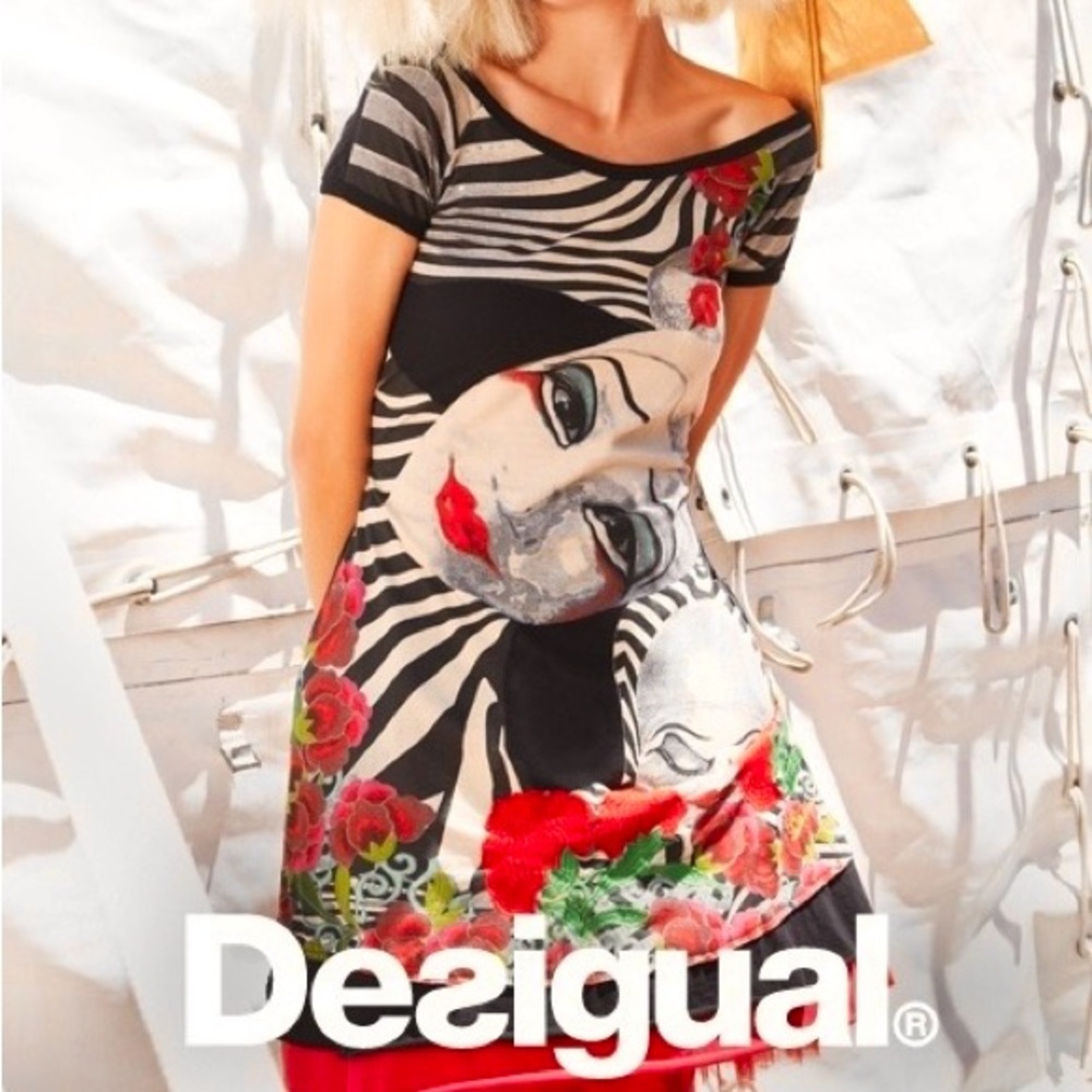 Desigual Cirque Du Soleil Women’s Dress - limited edition